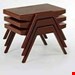   میز عسلی ۳ تیکه رویال جنس mdf وکیوم دارای رنگبندی ابعاد 43×57×50صفحه وکیوم شده دارای بسته بندی کارتن 