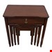  میز عسلی 4تیکه مستطیل مدل نیلوابعاد 64×44×55جنس mdf  کشو دار روکش بلوط و براقدارای رنگبندی کمجا و زیر هم رو بسیار شیک 