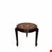  میز عسلی ۳ تیکه گرد مدل پراگ ابعاد 40×40×50جنس mdf پایه چوبی روکش معرق دارای رنگبندی کمجا و زیر هم رو بسیار شیک 