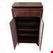    جاکفشی دو درب و تک کشو ابعاد 90×32×62جنس ملامینه درب mdf وکیوم 4 طبقه و بدون دستگیره دارای لولای آرام بند دارای رنگبندی 