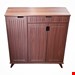    جاکفی سه درب تک کشو ۴ طیقه جنس ملامینه درها ‌کیوم و بدون دستگیره نوار pvc   3میل ابعاد 90×32×95پایه ها گنبدی و لولای آرام بند برای دربها 