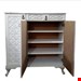   جنس ملامینه درب ها mdf وکیومابعاد 90×32×953 درب و تک کشو 4 طبقه لولای ارام بند برای درب ها نوار pvc   سه میل پایه پلاستیکیدارای رنگبندی