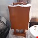    میز عسلی تاشو ۴ تکه جنس ام دی اف ابعاد 47×37×50روکش رنگ و بسیار شیک۴ تا عسلی یک اندازه و پایه نگهدارنده و دستگیره قهوه ای روشن
