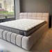  سرویس خواب دونفره مدل پازلابعاد 200×160×110جنس ملامینه و تمام پارچه پارچه دیاموندزیرکار اسفنج شامل :تخت دونفره ،۲تا کفی تخت،پاتختی،میز آرایش،قاب آینه،صندلیدارای رنگبندی پارچه 