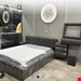  سرویس خواب دونفره مدل پازلابعاد 200×160×110جنس ملامینه و تمام پارچه پارچه دیاموندزیرکار اسفنج شامل :تخت دونفره ،۲تا کفی تخت،پاتختی،میز آرایش،قاب آینه،صندلیدارای رنگبندی پارچه 