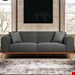  مبل راحتی کاپر 3نفره ابعاد 220×85×88کلاف چوب روس نشیمن اسفنج ۳۵ کیلویی پارچه هانزو بسیار شیک دارای رنگبندی مناسب tv room