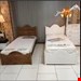  تختخواب یکنفره مدل وستوجنس mdf وکیوم ابعاد 200×90×115دارای کفی تخت دارای رنگبندی 
