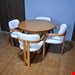  میز و صندلی ناهارخوری مدل اچ جنس چوب توسکاابعاد 90×90×8034×34×50کف اسفنجپارچه هانزوصفحه میز قابل جدا شدن دارای نشیمن اسفنج دارای رنگبندی چوب و پارچهپارچه هانزو