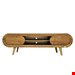   میز تلویزیون مدل عینکی ابعاد 140×34×45جنس mdf دو کشو و بغل گرد کشو ها وکیوم و لمسی مناسب تلویزیون تا 55 اینچ‌رنگ قهوه ای 