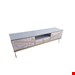    میز تلویزیون مدل سونابعاد 140×34×45جنس بدنه ملامینه و نما mdf دو کشو و تک دربکشو ها وکیوم و دارای دستگیره  مناسب تلویزیون تا 55 اینچ‌رنگبندی داره 