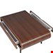  میز جلومبلی و عسلی مدل رادیویی جنس mdf ابعاد 100×65×33عسلی های زیر هم رو با پایه های پیچی دو کشو و وکیوم ۳ دهم دارای رنگبندی دارای بسته بندی کارتن 