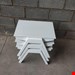   میز عسلی ۳ تیکه رویال جنس mdf وکیوم دارای رنگبندی ابعاد 43×57×50صفحه وکیوم شده دارای بسته بندی کارتن 