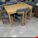  میز و صندلی ناهارخوری مدل اچ 4نفره جنس چوب روس نشیمن اسفنج 30 کیلوییپارچه هانزو ابعاد میز 80×120×78ابعاد صندلی 50×50×50دارای رنگبندی چوب و پارچه 