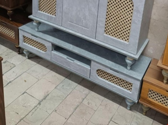 میز تلویزیون مدل حصیری کد 107 (140 سانت)