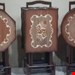 میز عسلی تاشو مدل دوگل کد 101_قهوه ای 