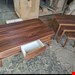 میز جلومبلی و عسلی مدل لیما کد 121_قهوه ای