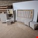 سرویس خواب دونفره مدل خطی-کرم چرک