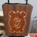 میز عسلی ناشو مدل دوگل کد 101_قهوه ای